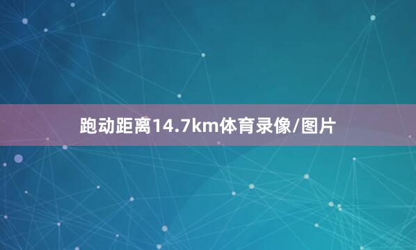 跑动距离14.7km体育录像/图片