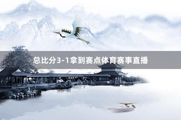 总比分3-1拿到赛点体育赛事直播
