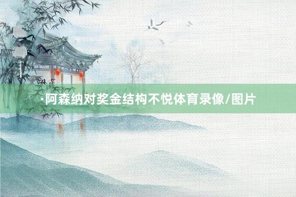 ·阿森纳对奖金结构不悦体育录像/图片