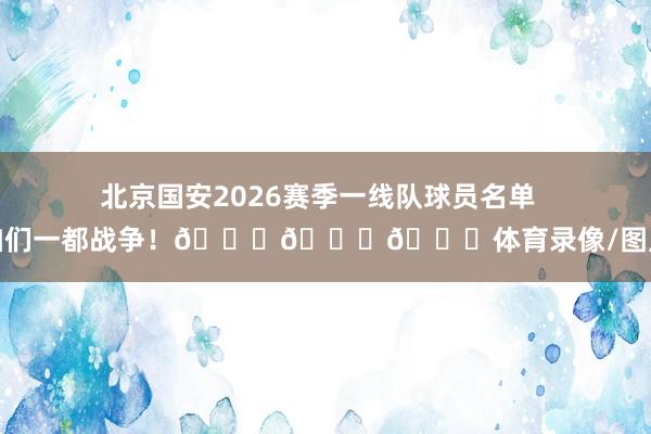 北京国安2026赛季一线队球员名单  咱们一都战争！💚💚💚体育录像/图片
